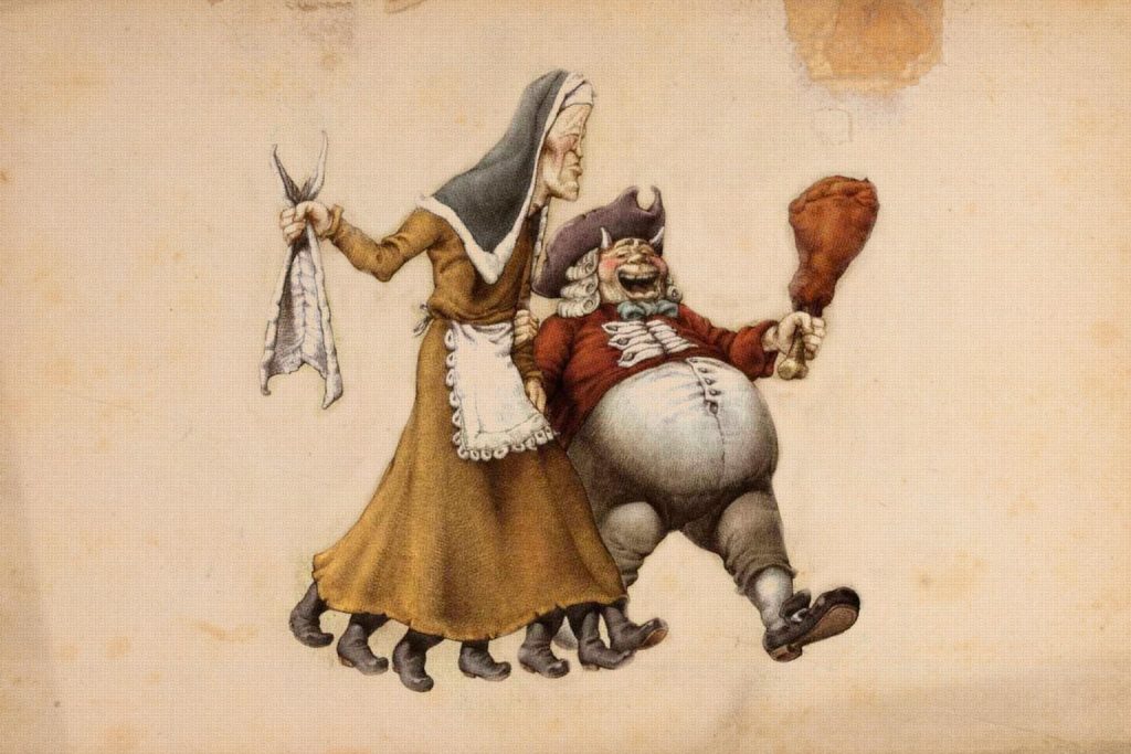 don carnal y doña cuaresma col and col