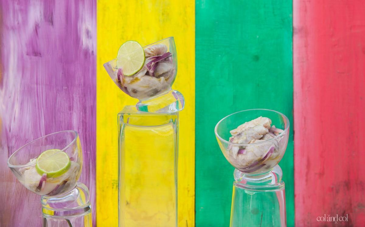 Ceviche de corvina