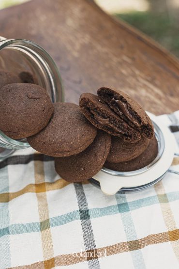 galletas rellenas de chocolate 04 receta